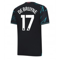 Fotballdrakt Herre Manchester City Kevin De Bruyne #17 Tredjedrakt 2023-24 Kortermet